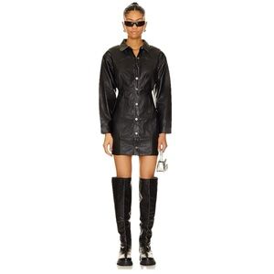 Free People | Amber Mini Vegan Dress NWT